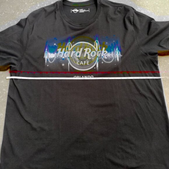 Hard Rock Cafe Orlando Black Graphic Tee – Size XXL - Picture 10 of 11
